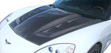 Load image into Gallery viewer, 2005-2013 Chevrolet Corvette C6 Carbon Creations DriTech H-Design Hood - 1 Piece