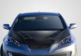 2010-2012 Hyundai Genesis Coupe 2DR Carbon Creations DriTech RS-1 Hood - 1 Piece