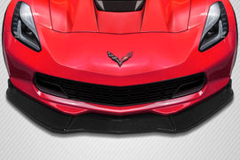 2014-2019 Chevrolet Corvette C7 Carbon Creations DriTech GT Concept Front Lip Under Air Dam Spoiler - 1 Piece