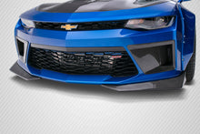 Load image into Gallery viewer, 2016-2018 Chevrolet Camaro Carbon Creations DriTech Grid Front Splitters - 2 Piece