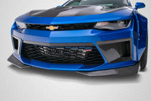 Load image into Gallery viewer, 2016-2018 Chevrolet Camaro Carbon Creations DriTech Grid Front Bumper Air Duct Extensions Add Ons Spat Extensions - 2 Piece
