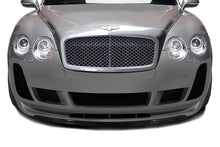 Load image into Gallery viewer, 2003-2010 Bentley Continental GT GTC Carbon AF-2 Front Lip Spoiler ( CFP ) - 1 Piece ( Must be used with Carbon AF-2 Front Bumper)