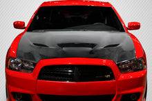 Load image into Gallery viewer, 2011-2014 Dodge Charger Carbon Creations DriTech Hellcat Look Hood - 1 Piece