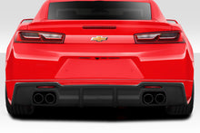 Load image into Gallery viewer, 2016-2018 Chevrolet Camaro V8 Duraflex Racer Rear Lip - 1 Piece ( Quad Exhaust ) (S)