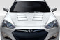 2013-2016 Hyundai Genesis Coupe 2DR Duraflex TS-1 Hood - 1 Piece