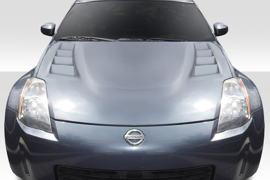 2007-2008 Nissan 350Z Z33 Duraflex TS-3 Hood - 1 Piece