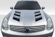 Load image into Gallery viewer, 2003-2004 Infiniti G Sedan G35 Duraflex AM-S Hood - 1 Piece