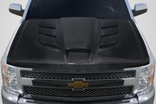 Load image into Gallery viewer, 2007-2013 Chevrolet Silverado Carbon Creations Viper Look Hood - 1 Piece