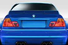Load image into Gallery viewer, 2000-2006 BMW 3 Series E46 2DR / 2001-2006 BMW M3 E46 Duraflex Circuit Rear Wing Spoiler - 1 Piece
