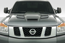 Load image into Gallery viewer, 2004-2015 Nissan Titan / Armada Duraflex Viper Look Hood - 1 Piece