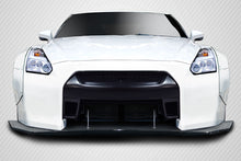 Load image into Gallery viewer, 2009-2016 Nissan GT-R R35 Carbon Creations LBW Front Splitter - 1 Piece