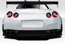 Load image into Gallery viewer, 2009-2016 Nissan GT-R R35 Duraflex LBW Rear Diffuser / Splitters - 3 Piece