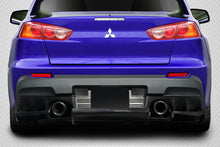 Load image into Gallery viewer, 2008-2015 Mitsubishi Lancer Evolution 10 Carbon Creations VR-S Rear Diffuser - 1 Piece