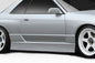 1989-1994 Nissan Skyline R32 2DR Duraflex Type U Side Skirts - 2 Piece