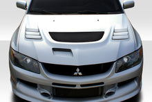 Load image into Gallery viewer, 2003-2006 Mitsubishi Lancer Evolution 8 9 Duraflex C-1 Hood - 1 Piece
