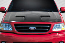 Load image into Gallery viewer, 1997-2003 Ford F-150 / F-250 / 1997-2002 Ford Expedition Carbon Creations CVX Version 3 Hood - 1 Piece
