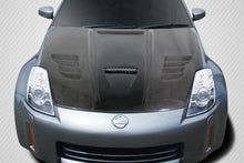 Load image into Gallery viewer, 2003-2006 Nissan 350Z Z33 Carbon Creations Vader Hood - 1 Piece