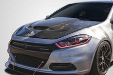 Load image into Gallery viewer, 2013-2016 Dodge Dart Carbon Creations Hellcat Look Hood - 1 Piece