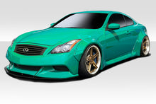 Load image into Gallery viewer, 2008-2015 Infiniti G Coupe G37 Q60 Duraflex LBW Kit - 15 Piece - Includes LBW Front Bumper (113526) LBW Front Splitter (113527) LBW Front Fender Flares (113529) LBW Side Skirts (113530) LBW Rear Fender Flares (113531) LBW Rear Diffuser (113532)