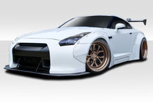 Load image into Gallery viewer, 2009-2016 Nissan GT-R R35 Duraflex LBW Wide Body Kit - 8 Piece - Includes LBW Front Fender Flares (113508) LBW Rear Fender Flares (113509)