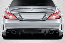 Load image into Gallery viewer, 2012-2018 Mercedes W218 CLS63 Carbon AF-1 Rear Diffuser ( CFP ) - 1 Piece