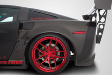 Load image into Gallery viewer, 2005-2013 Chevrolet Corvette C6 Carbon Creations ZR1 Look Rear Fenders - 2 Piece
