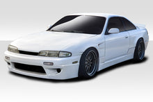 Load image into Gallery viewer, 1995-1996 Nissan 240SX S14 Duraflex RBS V1 Kit - 9 Piece - Includes RBS V1 Front Bumper (113854) RBS V1 Side Skirts (113855) RBS V1 Rear Bumper (113856) RBS V1 Front Fenders (113857) RBS V1 Rear Fenders (113858) RBS Wing (112369)