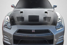 Load image into Gallery viewer, 2009-2016 Nissan GT-R R35 Carbon Creations GT2 Hood - 1 Piece