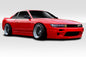 1989-1994 Nissan Silvia S13 2dr Duraflex RBS Wide Body Kit - 9 Piece - Includes RBS V1 Front Bumper (113864) RBS V1 Side Skirts (113865) RBS V1 Rear Bumper (113866) RBS V1 Front Fenders (113867) RBS V1 Rear Fenders (113868) RBS Wing Spoiler (112058)