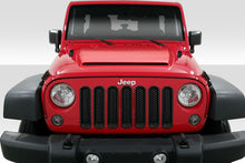 Load image into Gallery viewer, 2007-2018 Jeep Wrangler Duraflex Rage Hood - 1 Piece