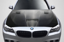 Load image into Gallery viewer, 2011-2016 BMW 5 Series F10 4DR Carbon Creations DriTech Craze Hood - 1 Piece