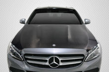 Load image into Gallery viewer, 2015-2021 Mercedes C Class W205 Carbon Creations DriTech C63 Look Hood - 1 Piece