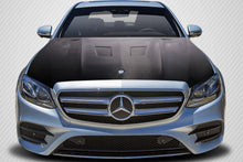Load image into Gallery viewer, 2014-2016 Mercedes E Class W212 Carbon Creations DriTech Black Series Look Hood - 1 Piece