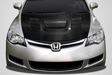Load image into Gallery viewer, 2006-2011 JDM Honda Civic 4DR Carbon Creations DriTech Supremo Hood - 1 Piece