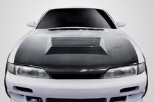 Load image into Gallery viewer, 1995-1996 Nissan 240SX S14 Carbon Creations D-Spec Hood - 1 Piece