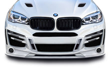 Load image into Gallery viewer, 2015-2019 BMW X6 F16 / X6M F86 AF-1 Front Lip Splitter ( GFK ) - 1 Piece