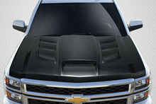 Load image into Gallery viewer, 2014-2015 Chevrolet Silverado Carbon Creations Viper Look Hood - 1 Piece