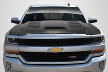 Load image into Gallery viewer, 2016-2018 Chevrolet Silverado Carbon Creations Viper Look Hood - 1 Piece