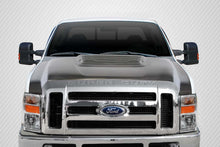 Load image into Gallery viewer, 2008-2010 Ford Super Duty F250 F350 F450 Carbon Creations Raptor Look Hood - 1 Piece