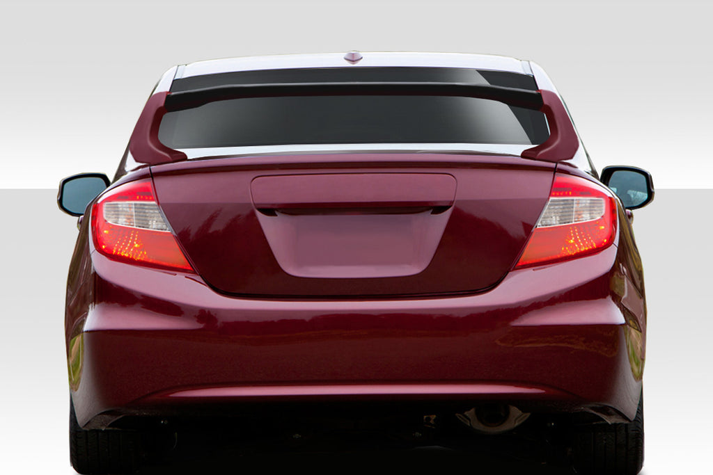 2012-2015 Honda Civic 4DR Duraflex RR Wing Spoiler - 3 Piece
