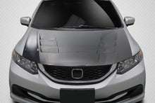 Load image into Gallery viewer, 2012-2015 Honda Civic 4DR Carbon Creations TS-1 Hood - 1 Piece
