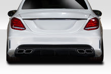 Load image into Gallery viewer, 2015-2021 Mercedes C Class W205 Duraflex C63 Look Rear Diffuser - 1 Piece ( For AMG Bumper only) (S)
