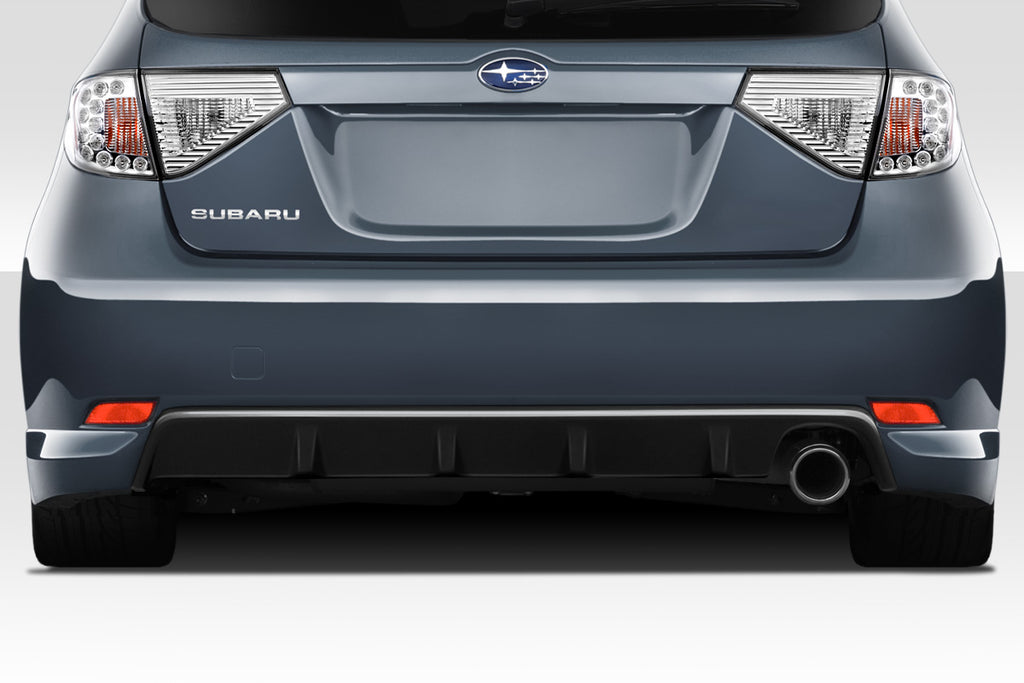 2008-2010 Subaru Impreza WRX HB Duraflex Backstop Rear Diffuser - 1 Piece