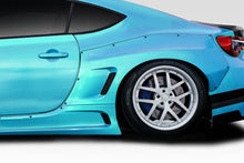 Load image into Gallery viewer, 2013-2020 Scion FR-S Toyota 86 Subaru BRZ Duraflex Wide Body GT500 V3 Rear Fender Flares - 2 Piece