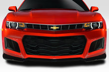 Load image into Gallery viewer, 2014-2015 Chevrolet Camaro Duraflex ZL1 V2 Look Front Bumper - 1 Piece