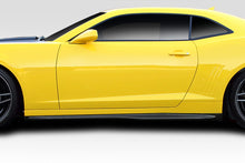 Load image into Gallery viewer, 2010-2015 Chevrolet Camaro Duraflex ZL1 V2 Look Side Skirts - 2 Piece