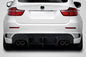 2008-2014 BMW X6M E71 E72 Carbon Creations DriTech AK-M Rear Diffuser - 1 Piece