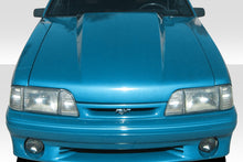 Load image into Gallery viewer, 1987-1993 Ford Mustang Duraflex 4 Inch Cowl Hood - 1 Piece