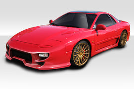 1991-1993 Mitsubishi 3000GT Duraflex Vader Body Kit - 4 Piece - Includes Vader Front Bumper (114660) Vader Rear Bumper (114661) Vader Side Skirts (114662)