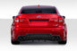 2008-2014 Lexus IS-F Duraflex W-1 Rear Bumper - 1 Piece